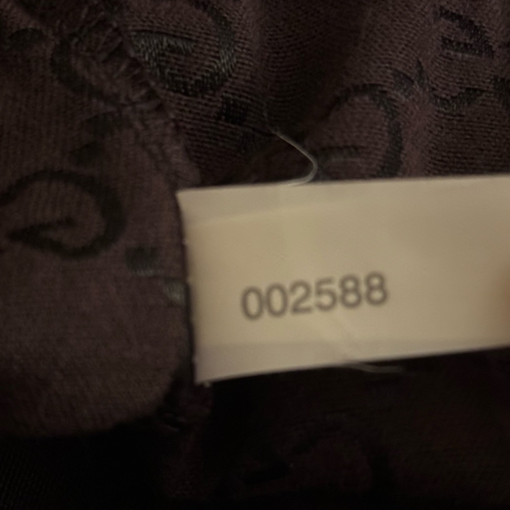 Gucci - Black Monogram Drawstring Bag - image 3